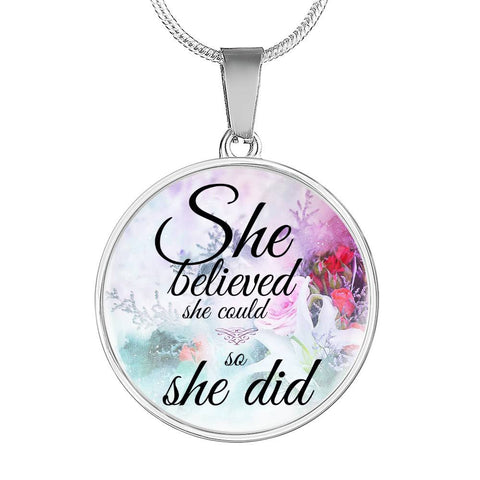 She Believed She Could So She Did