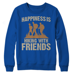 Happiness Is Hiking With Friends