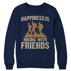 Happiness Is Hiking With Friends