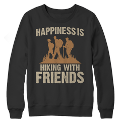 Happiness Is Hiking With Friends