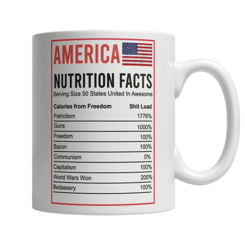 America Nutritional Facts